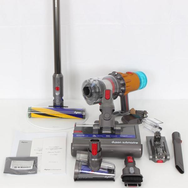 ボーナスストア+5％【美品】Dyson V12s Detect Slim Submarine SV4...