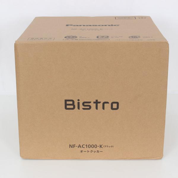 ボーナスストア+5％【新品】パナソニック ビストロ NF-AC1000-K ブラック 自動調理鍋 オ...