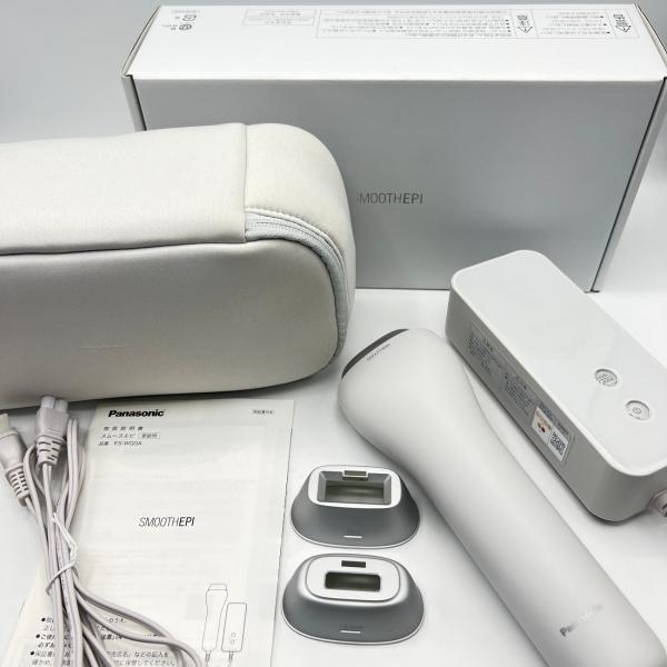 ボーナスストア+5％【美品】パナソニック 光エステ スムースエピ ES-WG0A-H グレー 脱毛器...