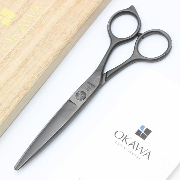 ボーナスストア+5％【美品】オオカワプロシザーズ HCS57-A DLC マットコーティング カット...