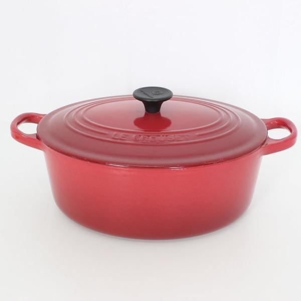 【ボーナスストア+5％】ル・クルーゼ ココット オーバル 25cm レッド 25002-25 ホーロ...