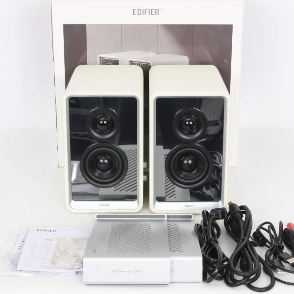 ボーナスストア+5％【美品】Edifier ED-QR65-WH ホワイト GaN充電器搭載2.0ア...