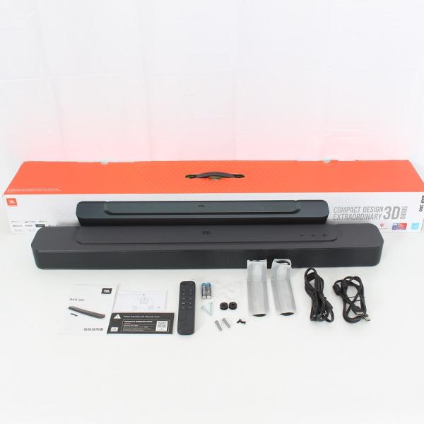 ボーナスストア+5％【美品】JBL BAR 300 JBLBAR300PROBLKJN ブラック サ...