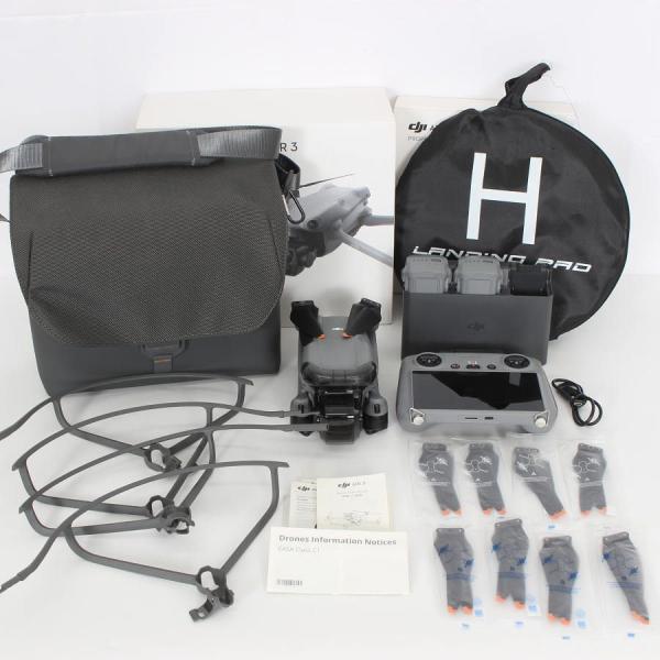 ボーナスストア+5％【美品】DJI Air 3 Fly More Combo RC2付属 DP323...