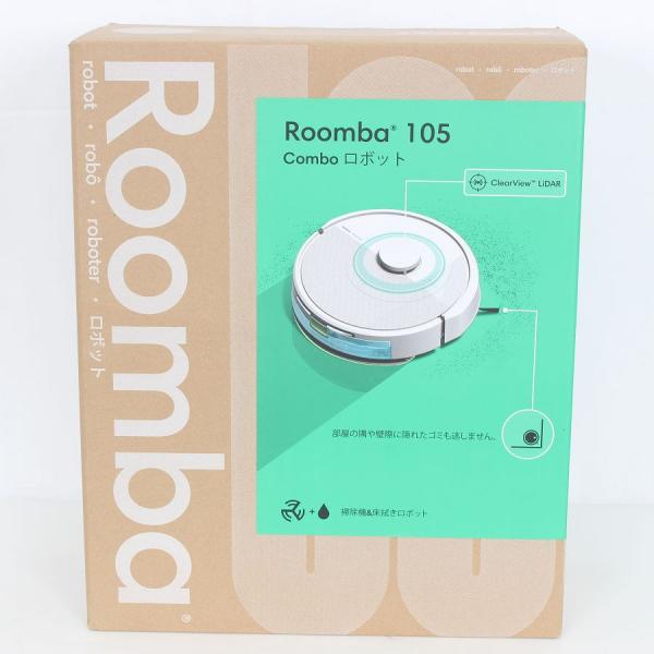 ボーナスストア+5％【新品未開封】iRobot ルンバ105 コンボ Y311260 ホワイト ロボ...