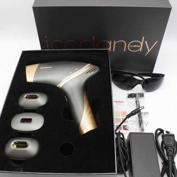 ボーナスストア+5％【美品】Notime アイスダンディ IPL光美容器 SKB-2108 脱毛器 ...