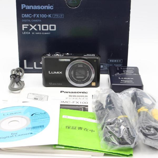 【ボーナスストア+5％】パナソニック LUMIX DMC-FX100-K ブラック デジタルカメラ ...
