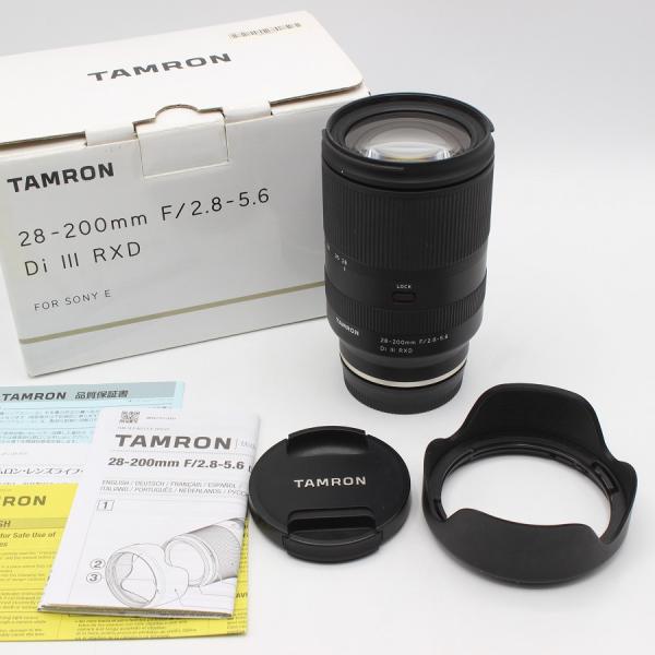 ボーナスストア+5％【美品】TAMRON 28-200mm F/2.8-5.6 Di III RXD...