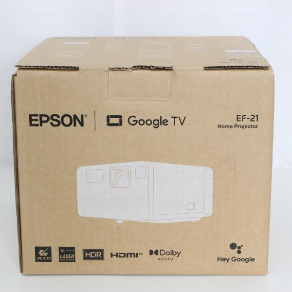 ボーナスストア+5％【新品】エプソン dreamio EF-21W ホワイト ホームプロジェクター ...