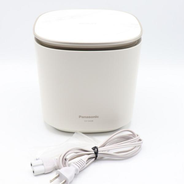 ボーナスストア+5％【美品】パナソニック スチーマー ナノケア EH-SA0B-N W温冷エステタイ...