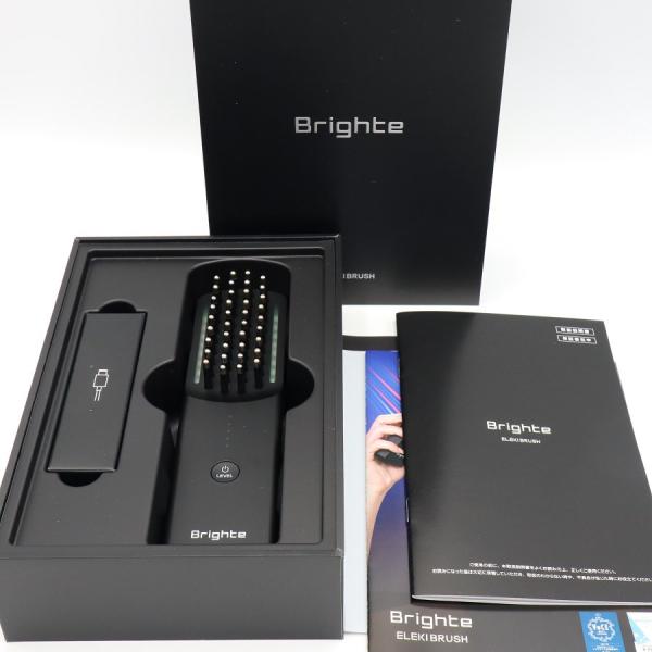 ボーナスストア+5％【美品】Brighte ELEKI BRUSH BRT-FS145 ブラック 美...