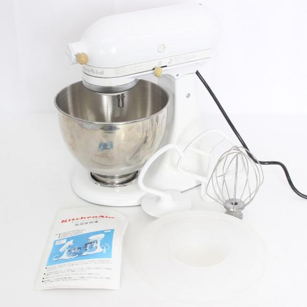 【ボーナスストア+5％】キッチンエイド KSM90WW ホワイト スタンドミキサー KitchenA...
