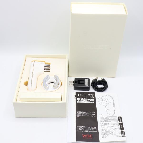 【ボーナスストア+5％】WQC TILLET W-GEAR ホワイト 多機能美顔器 EMS 渡久クリ...