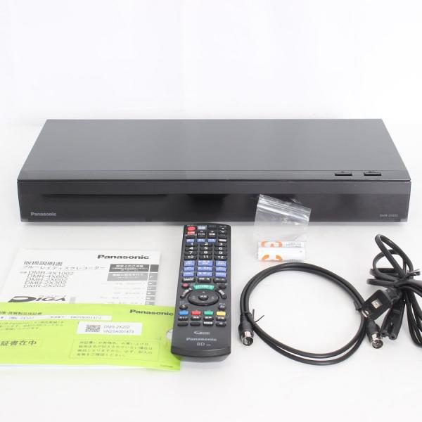 ボーナスストア+5％【美品】パナソニック 全自動ディーガ DMR-2X202 ブルーレイレコーダー ...