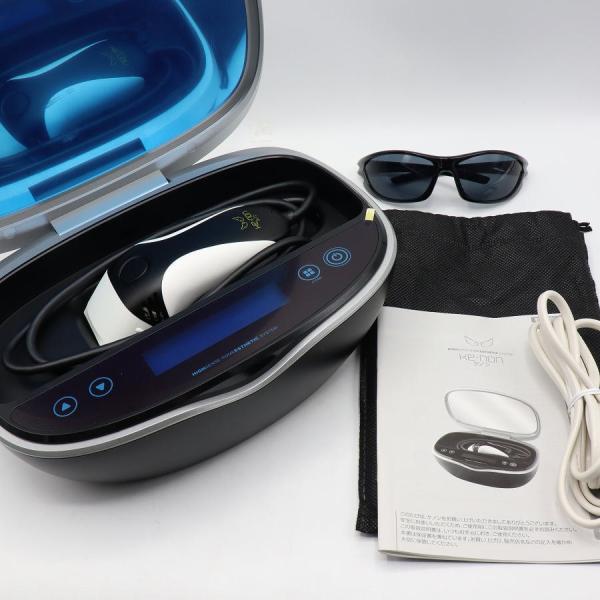 ボーナスストア+5％【美品】ケノン Ver.8.6 スーパープレミアム2カートリッジ付き 脱毛器 k...