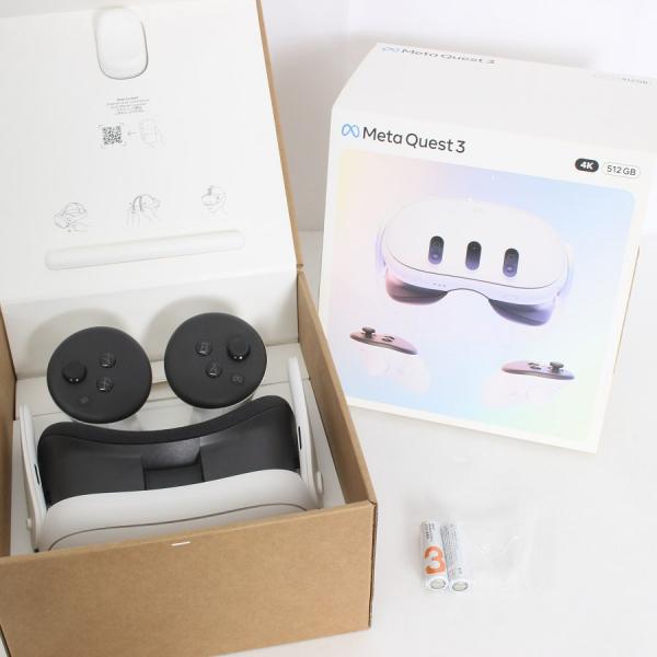 【ボーナスストア+5％】Meta Quest 3 512GB VR ヘッドマウントディスプレイ ヘッ...