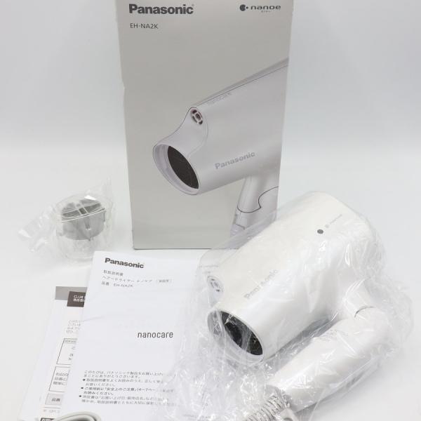 ボーナスストア+5％【新品】パナソニック ナノケア EH-NA2K-W ホワイト ヘアドライヤー P...