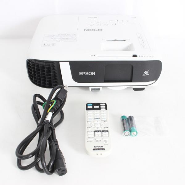 ボーナスストア+5％【美品】エプソン EB-FH52 ビジネスプロジェクター 4,000lm/Ful...