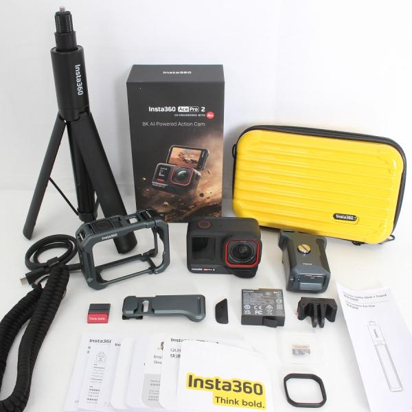 ボーナスストア+5％【美品】Insta360 Ace Pro 2 CINSBBGA ミッドナイトブラ...