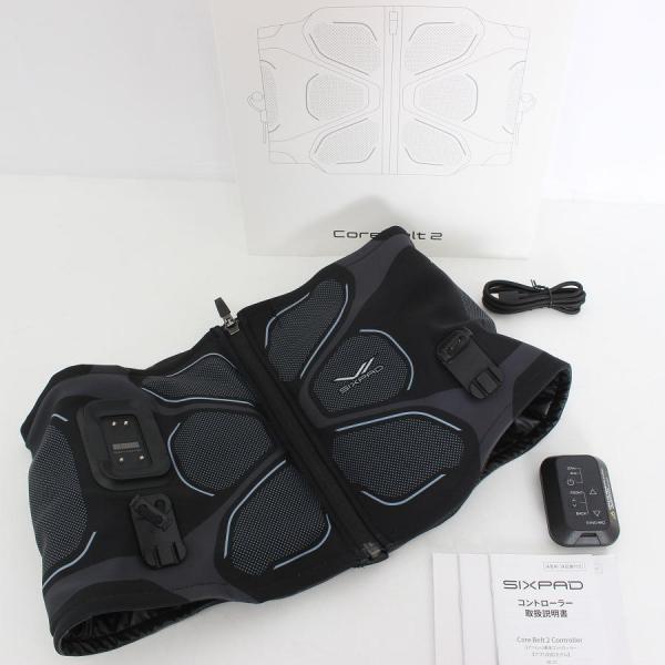 ボーナスストア+5％【美品】MTG SIXPAD Core Belt 2 SE-CB-03B-M ブ...