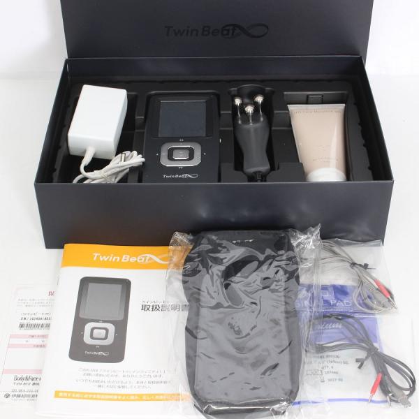 ボーナスストア+5％【美品】伊藤超短波 ツインビート インフィニティ 電子運動器 美容器 トレーニン...