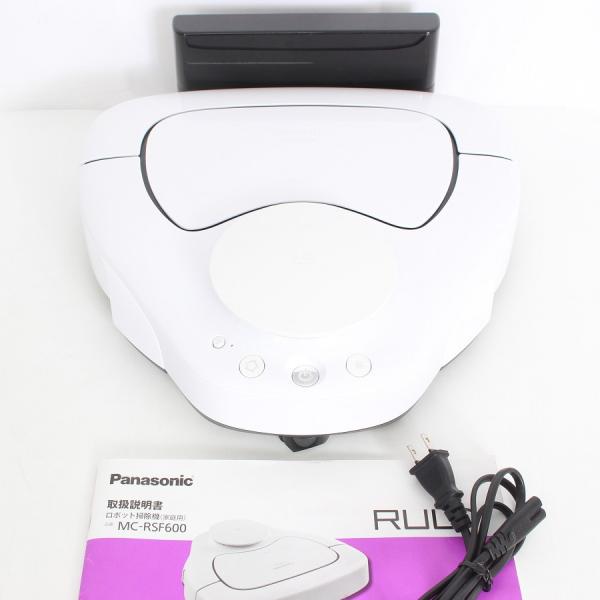 【ボーナスストア+5％】パナソニック ルーロ MC-RSF600-W ホワイト ロボット掃除機 Pa...