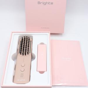 ブライト ブラシ型美顔器(ピンク) Brighte ELEKI BRUSH+ (ブライト
