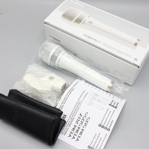 ボーナスストア+5％【新品】YAMAHA YDM707 W ホワイト ダイナミックマイクロフォン ヤ...