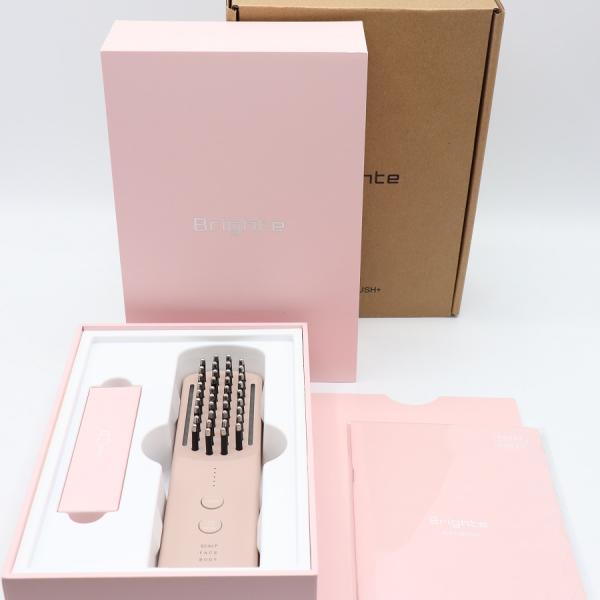 ボーナスストア+5％【新品】Brighte ELEKI BRUSH+ BRT-FSB180PK ピン...