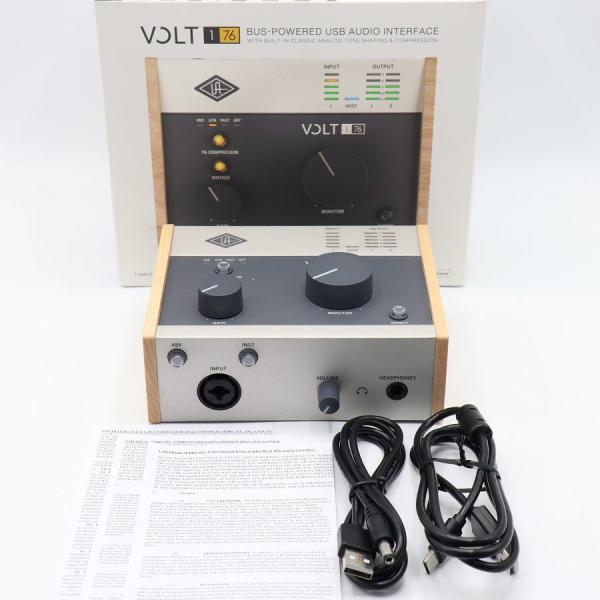 ボーナスストア+5％【美品】Universal Audio VOLT 176 USBオーディオインタ...