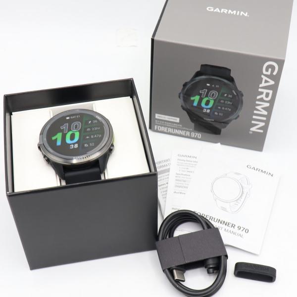 ボーナスストア+5％【新品】GARMIN Forerunner 970 010-02969-50 B...