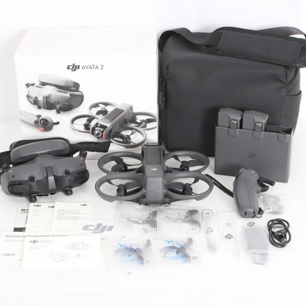 ボーナスストア+5％【美品】DJI Avata 2 Fly More コンボ WA5206 ドローン...