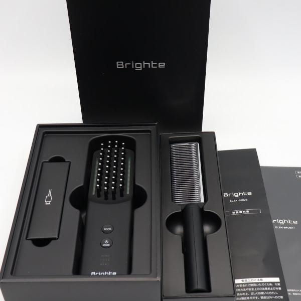 ボーナスストア+5％【美品】Brighte ELEKI BRUSH+ BRT-FSB180 ブラック...