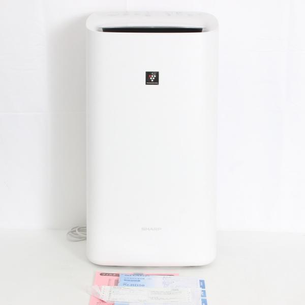 ボーナスストア+5％【美品】シャープ KI-RD50-W ホワイト系 除加湿空気清浄機 SHARP ...