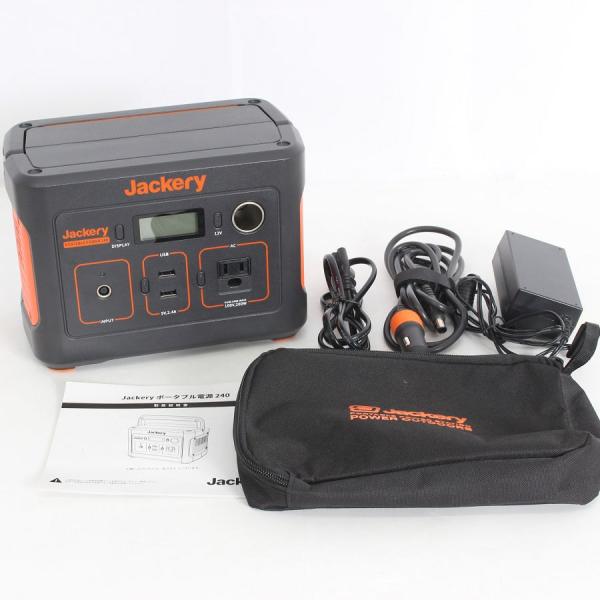 ボーナスストア+5％【美品】Jackery 240 PTB021 大容量 67200mAh/240W...