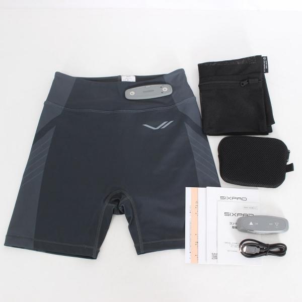 ボーナスストア+5％【美品】MTG SIXPAD Hip Fit SE-BN-14B-M グレー シ...