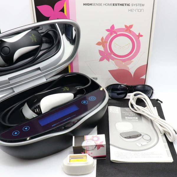 ボーナスストア+5％【美品】ケノン Ver.6.3 眉脱毛あり カートリッジ3点 ストロング+ラージ...