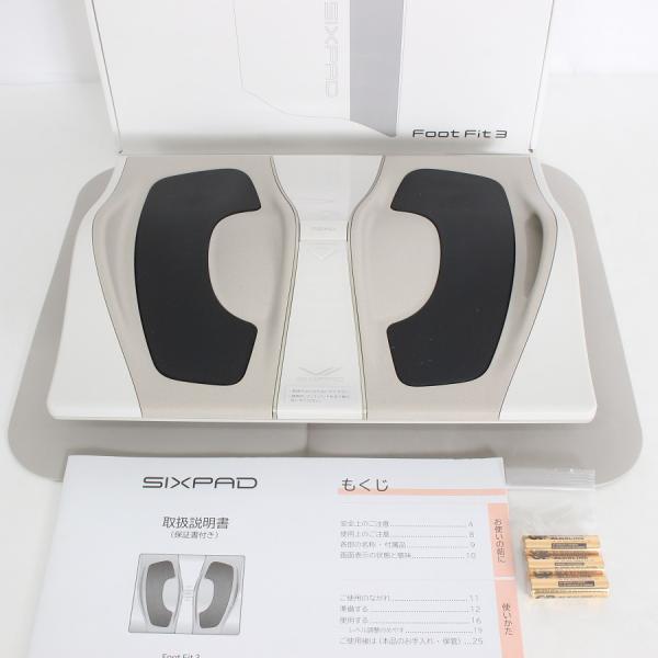 ボーナスストア+5％【美品】MTG SIXPAD Foot Fit 3 SE-BZ-02A ホワイト...