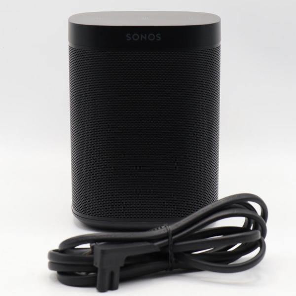 ボーナスストア+5％【美品】Sonos One SL ONESLJP1BLK ブラック ワイヤレスス...