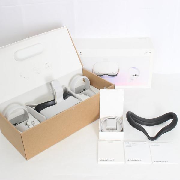ボーナスストア+5％【美品】 Meta Quest 2 128GB VR ヘッドマウントディスプレイ...