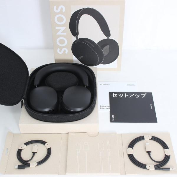 ボーナスストア+5％【美品】Sonos Ace ACEG1JP1BLK ブラック 空間オーディオ ノ...