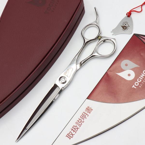 ボーナスストア+5％【美品】刃物屋トギノン マリンシャーク 荒刈 カットシザー 6.8インチ スペシ...