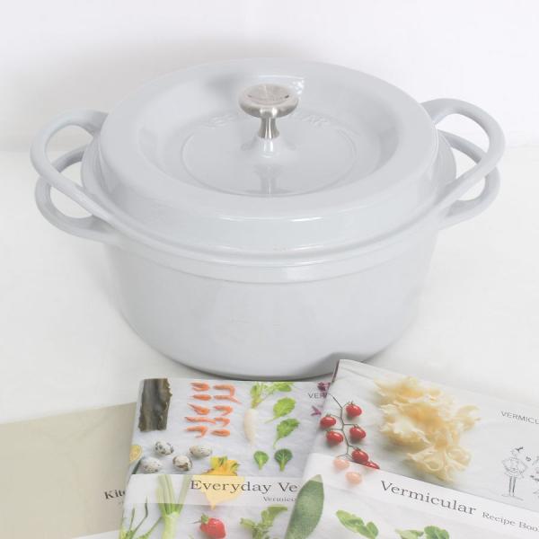 【ボーナスストア+5％】バーミキュラ オーブンポットラウンド 22cm STN22R ストーン レシ...