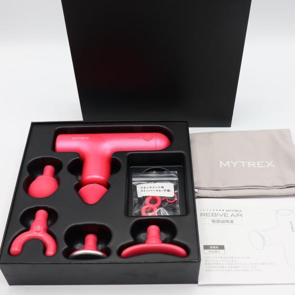 ボーナスストア+5％【美品】MYTREX REBIVE AIR MT-RBA-22PK ピンク パワ...