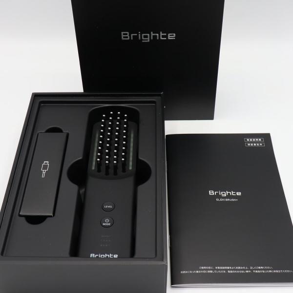 ボーナスストア+5％【美品】Brighte ELEKI BRUSH+ BRT-FSB180 ブラック...
