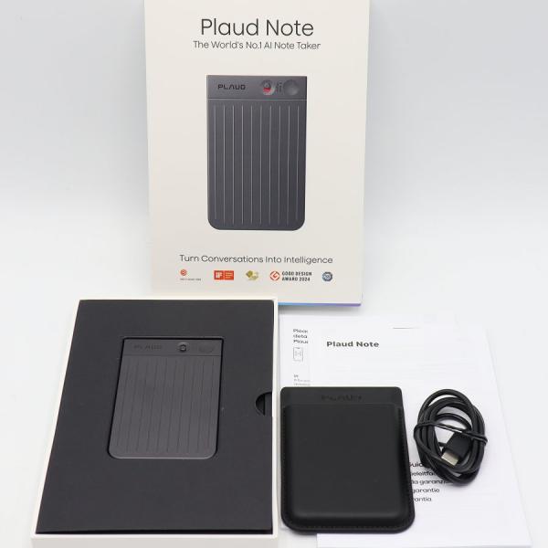 ボーナスストア+5％【美品】PLAUD NOTE PLD-64G-BL-JP ブラック 64GB A...