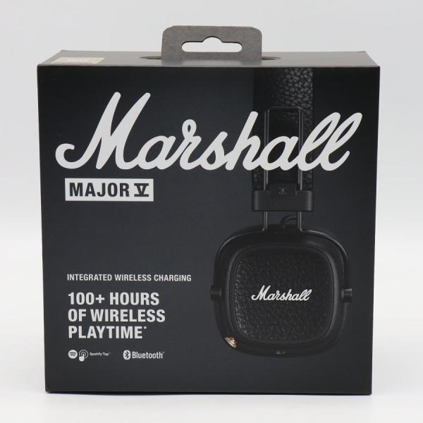 ボーナスストア+5％【新品未開封】Marshall MAJOR V ブラック ヘッドホン ワイヤレス...