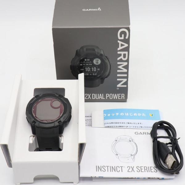 【ボーナスストア+5％】GARMIN Instinct 2X Dual Power Graphite...