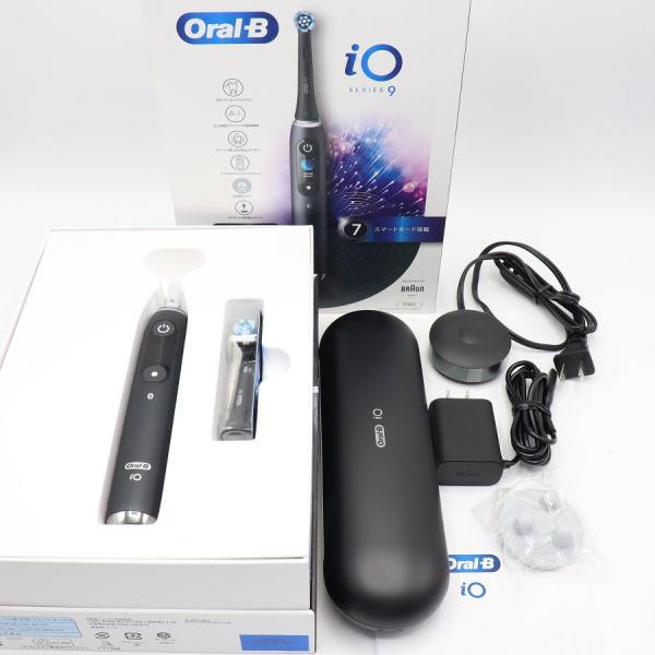 ボーナスストア+5％【美品】ブラウン オーラルB iO9 IOM92B22ACBK-1W ブラックオ...