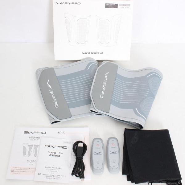 ボーナスストア+5％【美品】MTG SIXPAD Leg Belt 2 SE-CM-14B-L グレ...